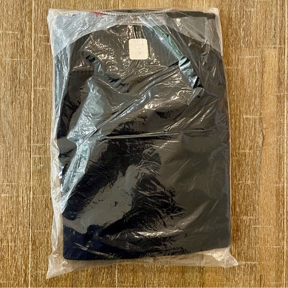 Vintage USPS Letter Perfect Navy Knit Vest Sweater Men’s Medium Made In USA - Picture 2 of 3